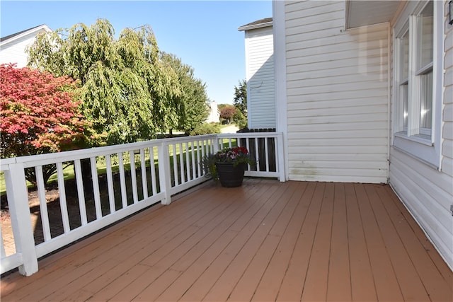 view of deck