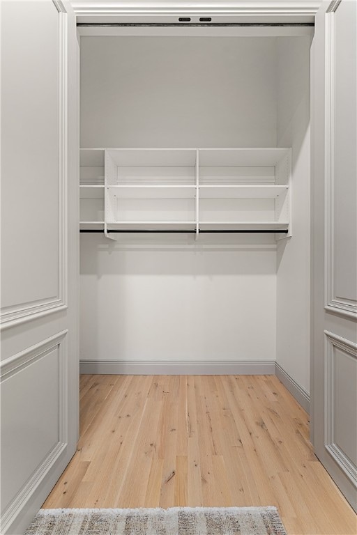 view of closet