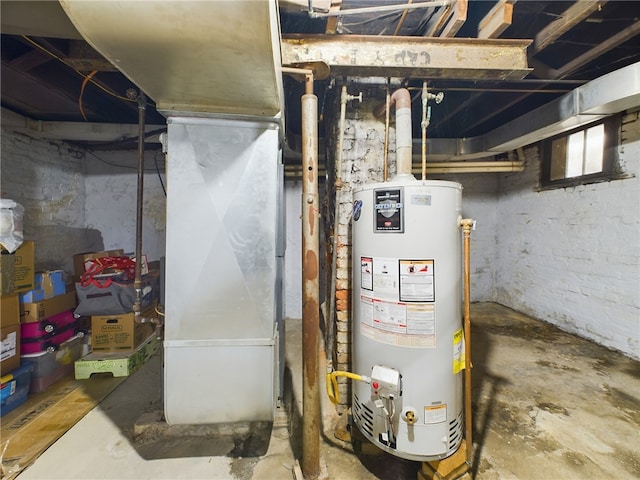 utilities with gas water heater