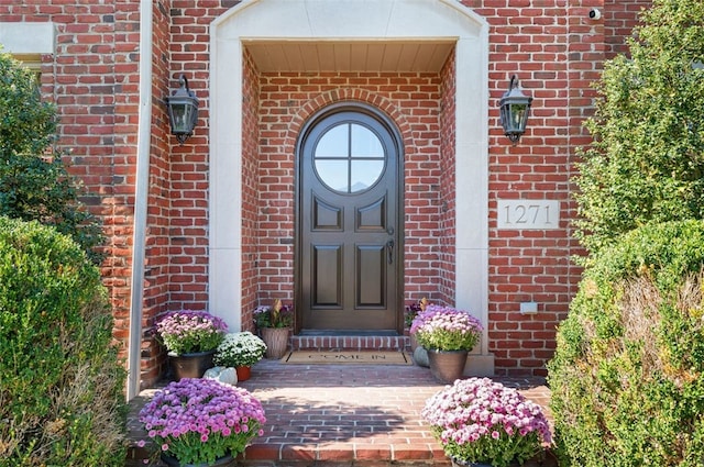 view of property entrance