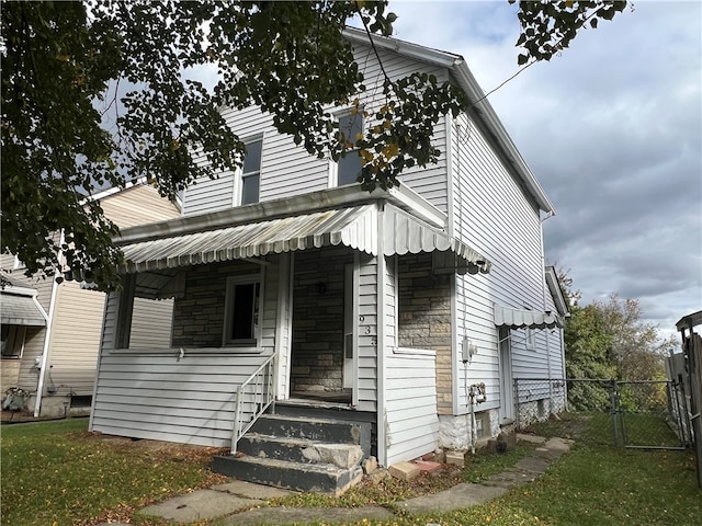 view of bungalow-style house