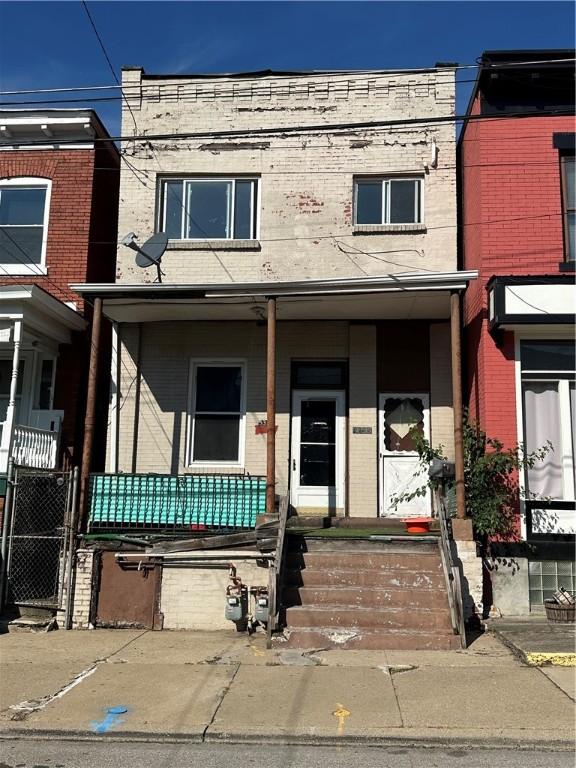 5339 Kincaid St, Garfield, PA 15224 - townhome / multi-family property with brick siding