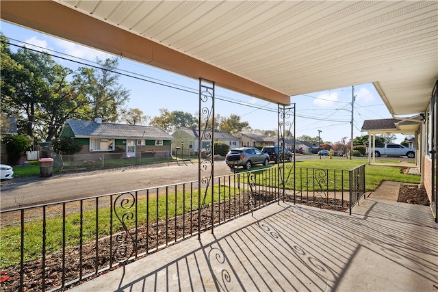 view of patio / terrace