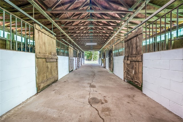 view of stable