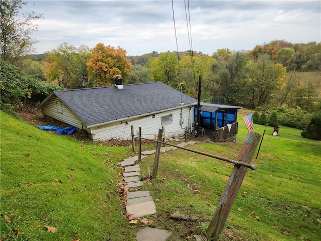 5606 Lincoln Ave, Export, PA 15632 - rear view of property with a lawn