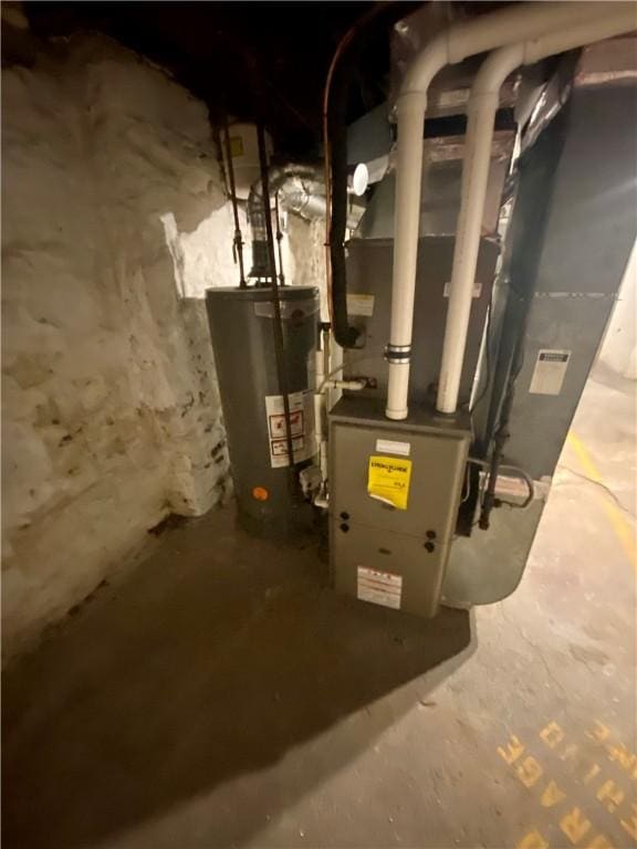 utilities with water heater