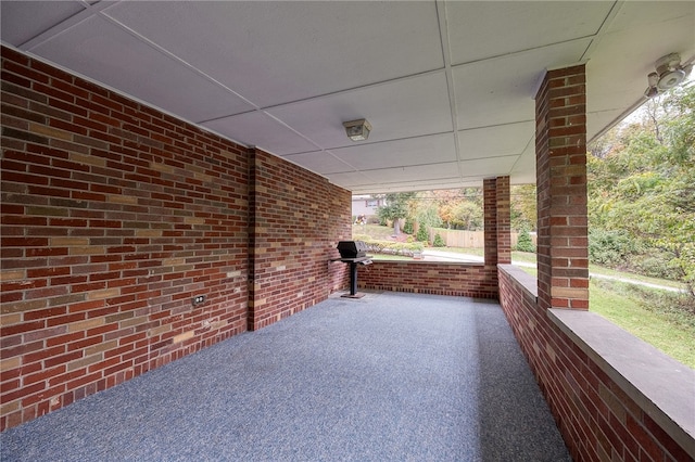 view of patio / terrace with a porch