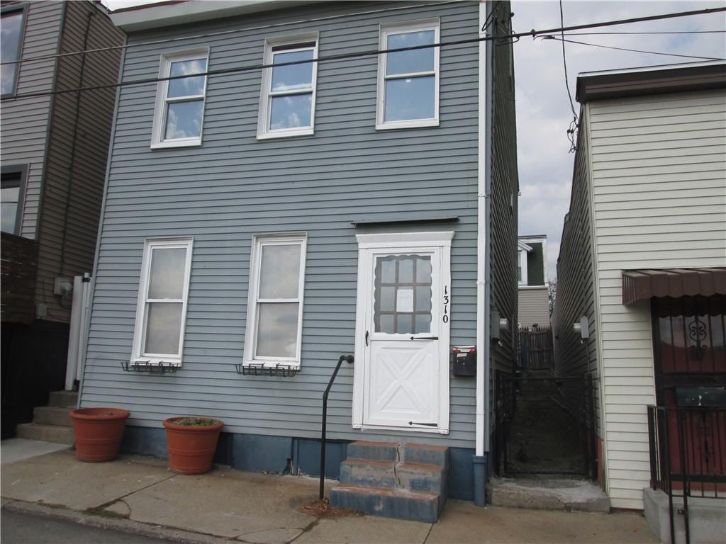 1310 Goettman St, Troy Hill, PA 15212 - view of front of house featuring entry steps