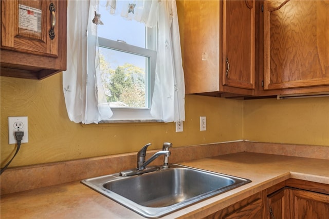 kitchen with sink