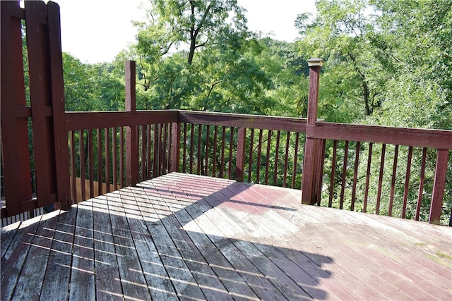 view of deck