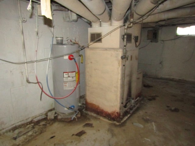 utilities with gas water heater