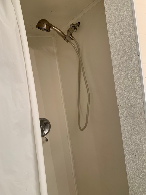 details with walk in shower