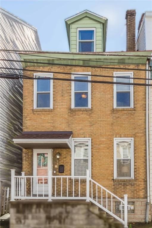 view of rear view of house