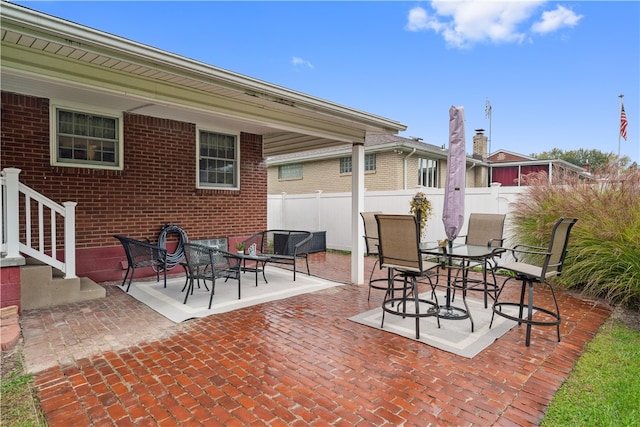 view of patio