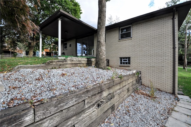 view of rear view of house