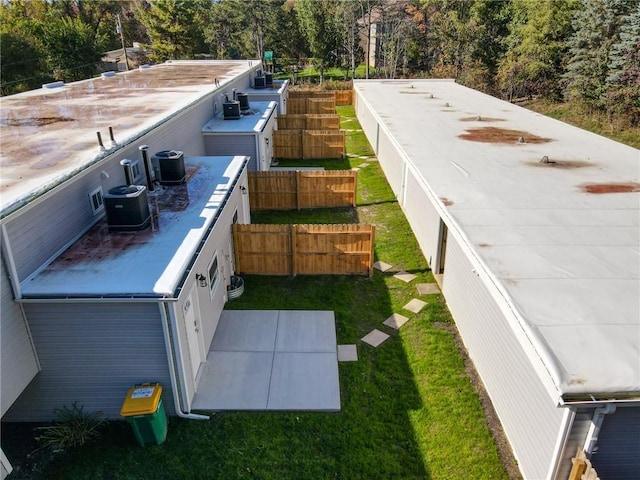 drone / aerial view