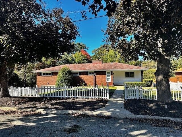 view of ranch-style home