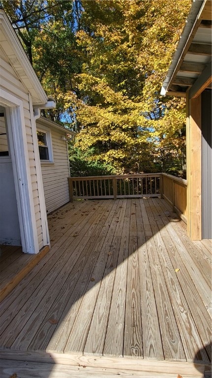 view of deck