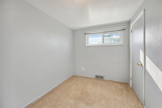 empty room with carpet floors