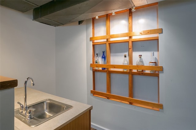 kitchen featuring sink