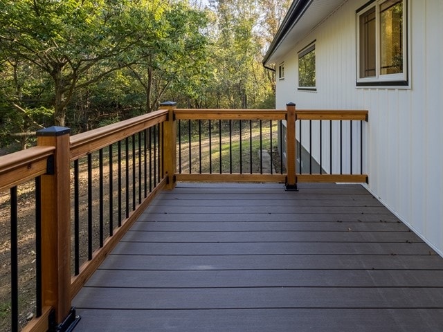 view of deck