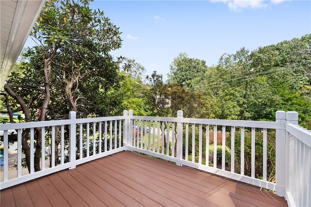 view of deck