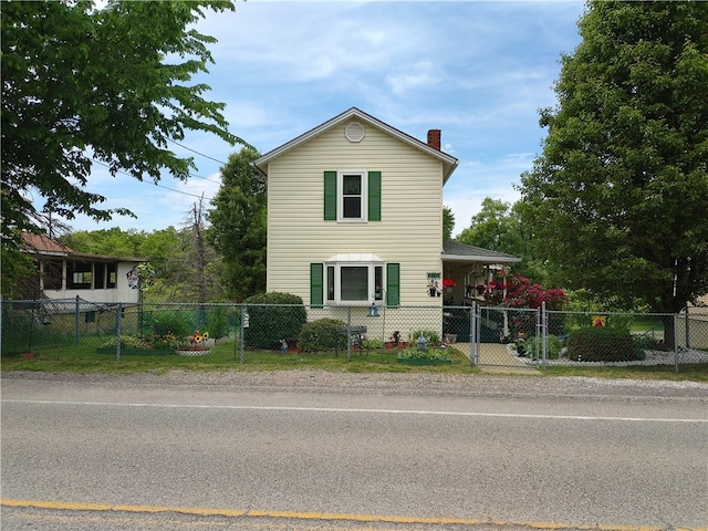 view of front of house