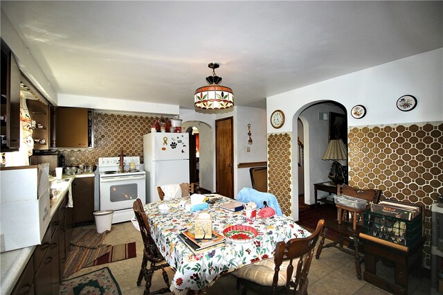 view of dining room