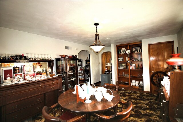 view of dining area