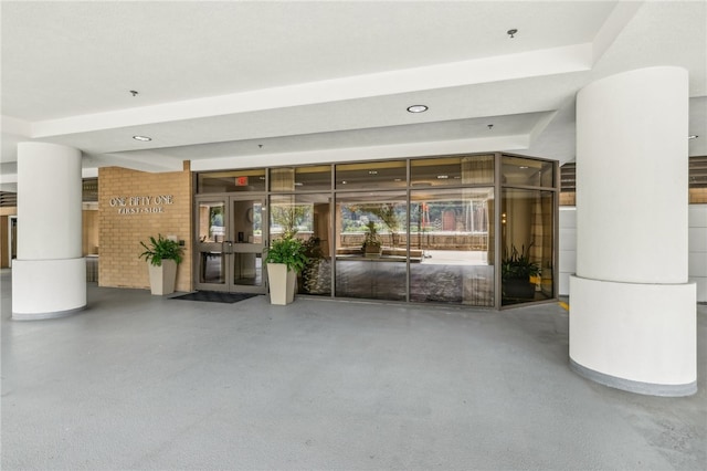 view of building lobby