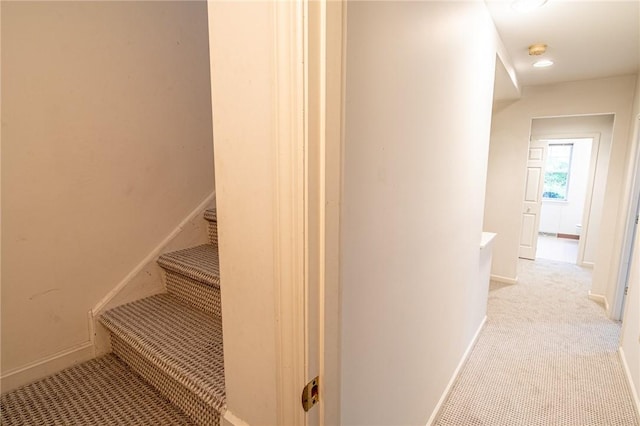 120 S 13th St, South Side, PA 15203 - corridor with carpet flooring and baseboards