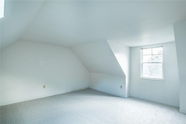 120 S 13th St, South Side, PA 15203 - additional living space featuring carpet, vaulted ceiling, and baseboards