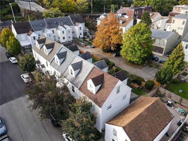 120 S 13th St, South Side, PA 15203 - drone / aerial view featuring a residential view