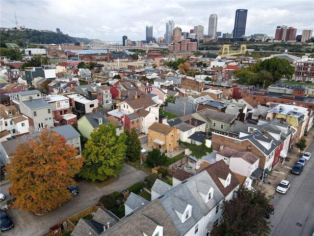 120 S 13th St, South Side, PA 15203 - aerial view with a view of city
