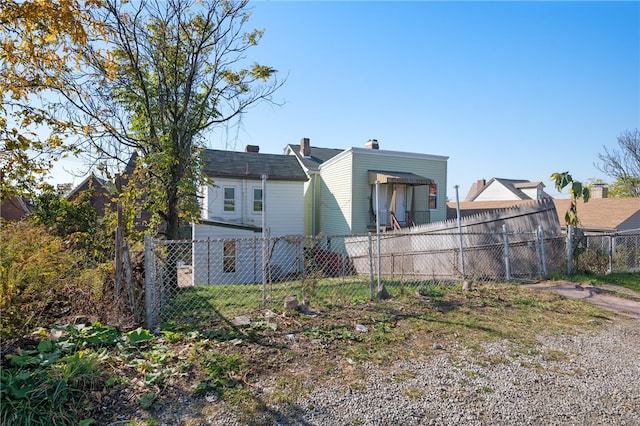 view of back of house