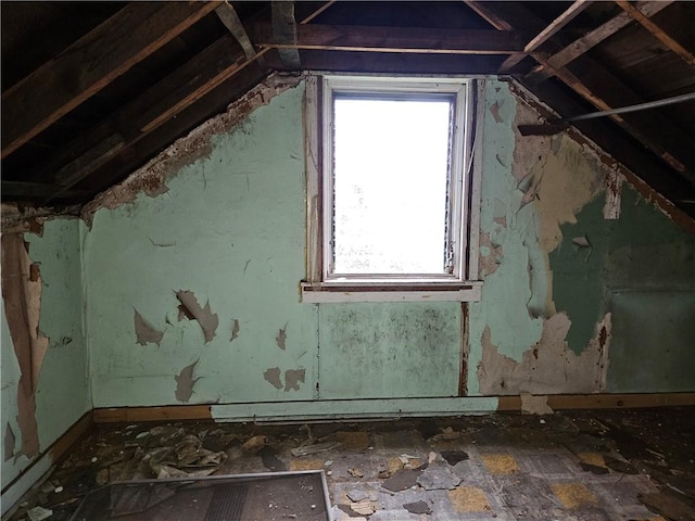 attic with a healthy amount of sunlight