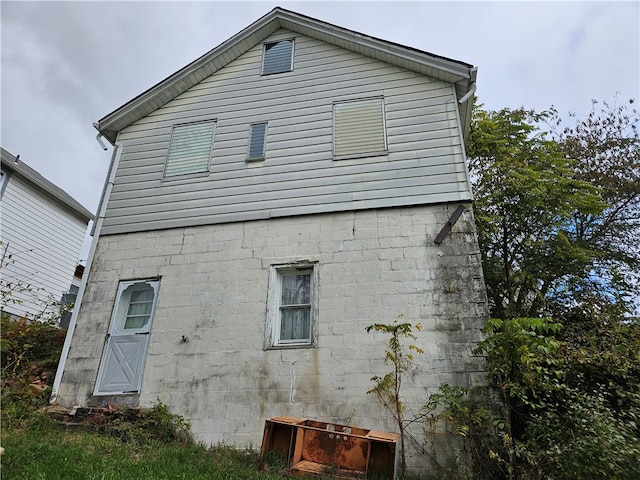 view of back of house