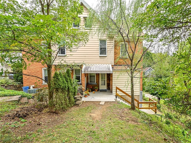 view of rear view of property