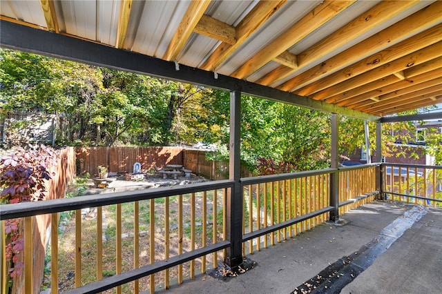 view of patio / terrace