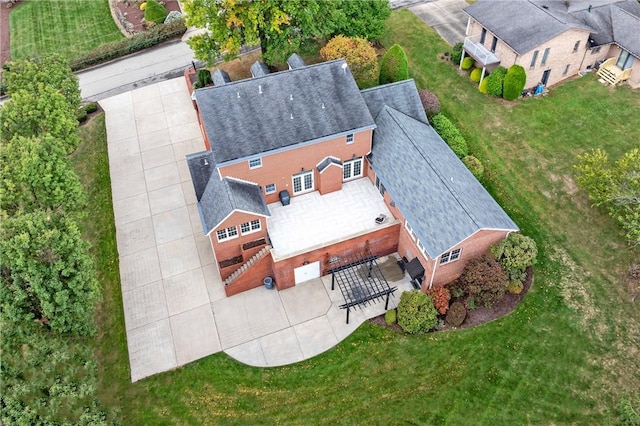 69 Orchard St, Carroll Twp, PA 15022 - view from above of property