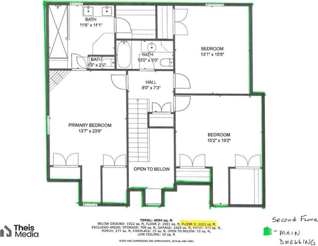 69 Orchard St, Carroll Twp, PA 15022 - room layout