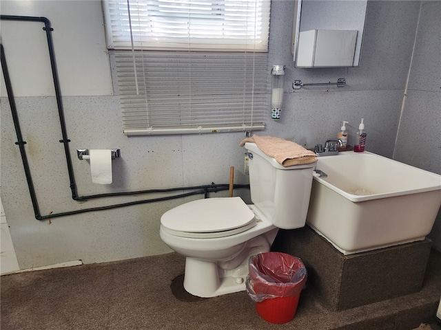 bathroom with toilet