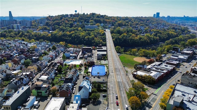 bird's eye view