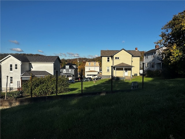 view of yard featuring a gazebo