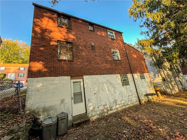 view of rear view of house