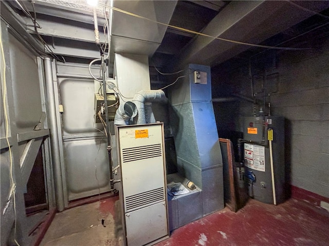 utilities with water heater