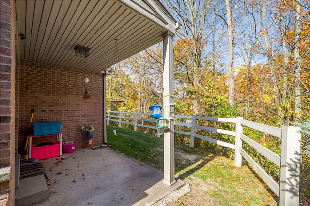 view of patio / terrace