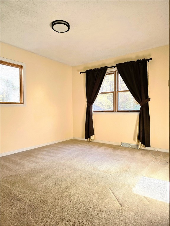 empty room with carpet flooring