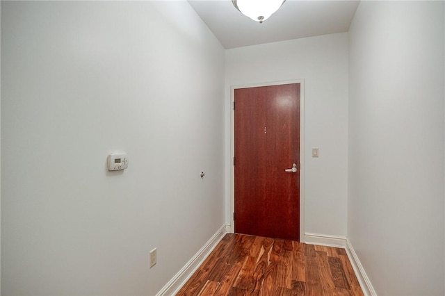 151 Fort Pitt Blvd Unit 401, Downtown Pgh, PA 15222 - doorway to outside featuring dark wood-style flooring and baseboards