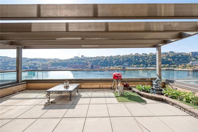 151 Fort Pitt Blvd Unit 401, Downtown Pgh, PA 15222 - view of patio / terrace featuring a balcony and a view of city